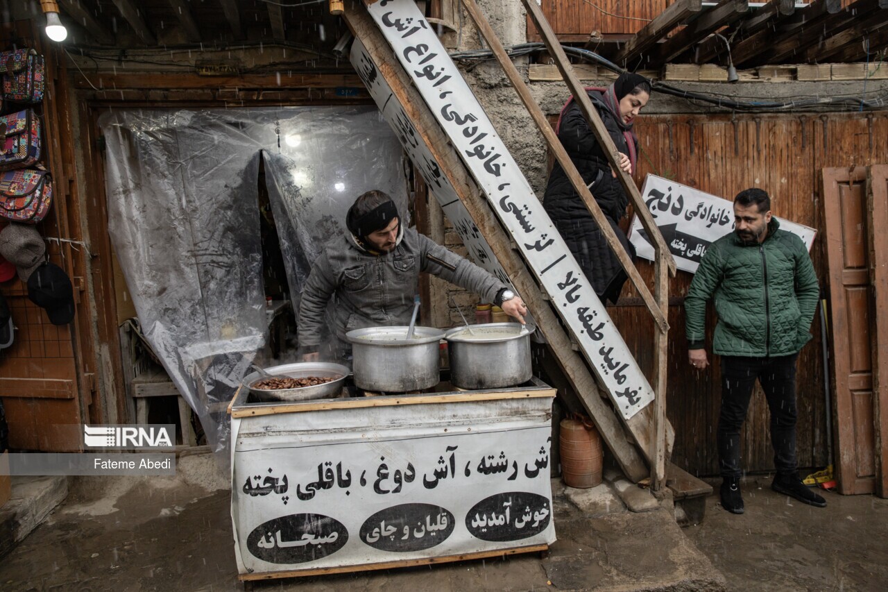 تصاویر: طبیعت برفی ماسوله