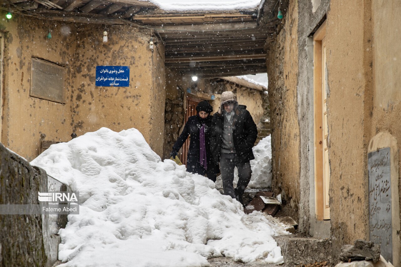 تصاویر: طبیعت برفی ماسوله