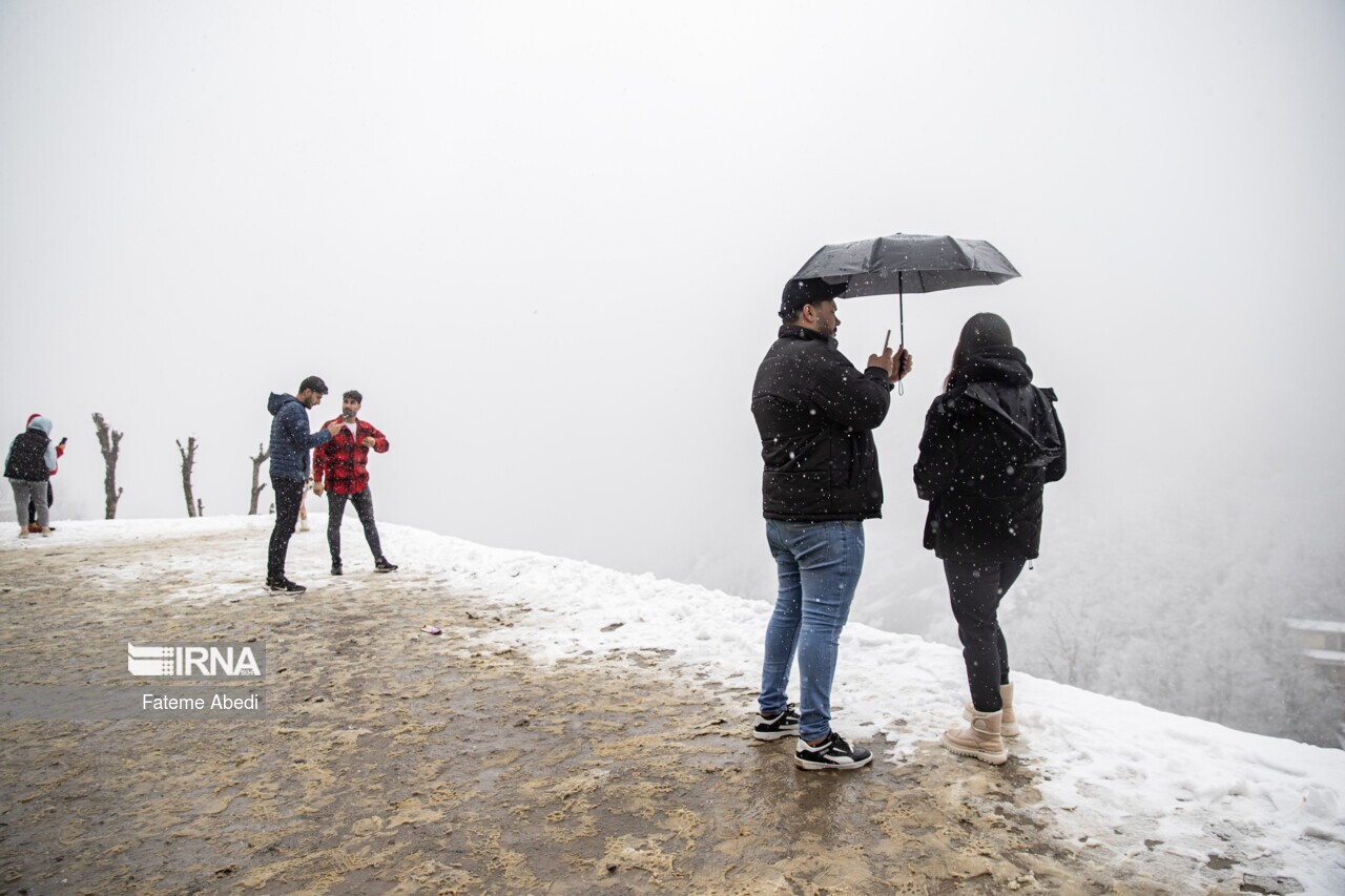 تصاویر: طبیعت برفی ماسوله