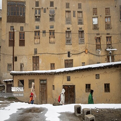 تصاویر: طبیعت برفی ماسوله