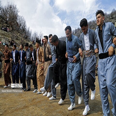 تصاویر: جشن نوروز در روستای دوپلوره - کردستان