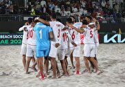 ببینید / جشن بازیکنان تیم ملی فوتبال ساحلی ایران پس از کسب رتبه سوم جام جهانی