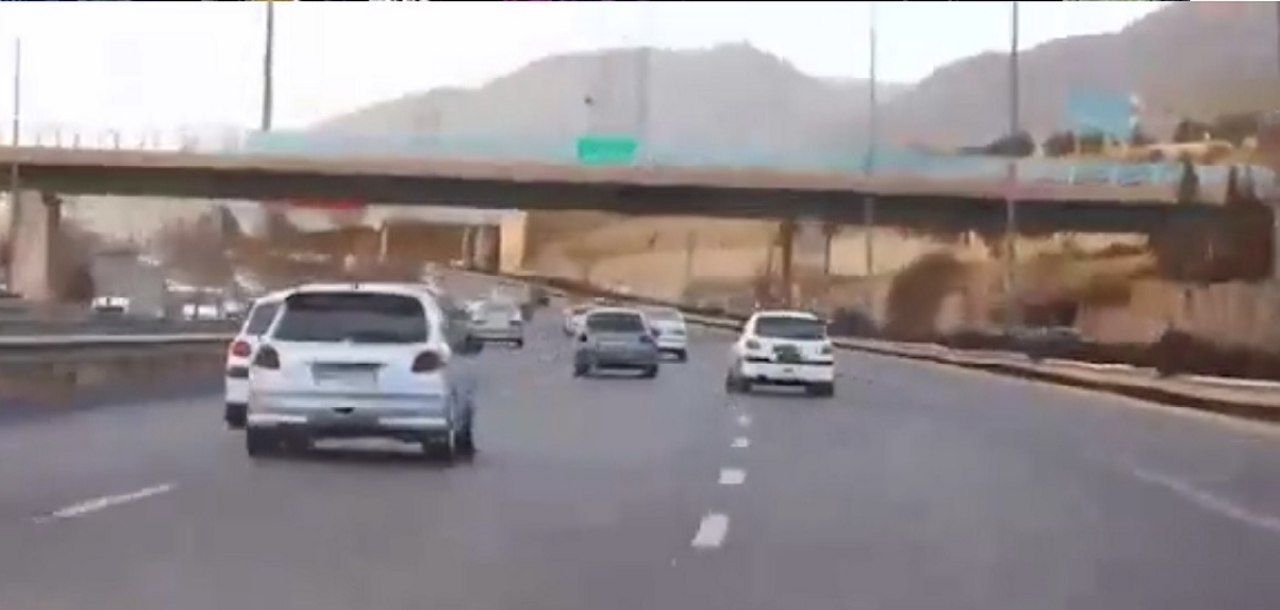 ببینید/ دستگیری راننده متخلف توسط پلیس نامحسوس در بزرگراه