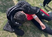 ببینید / تصاویری از حمله به تیم امید تراکتور با سلاح سرد و سرقت ساک و کفش بازیکنان