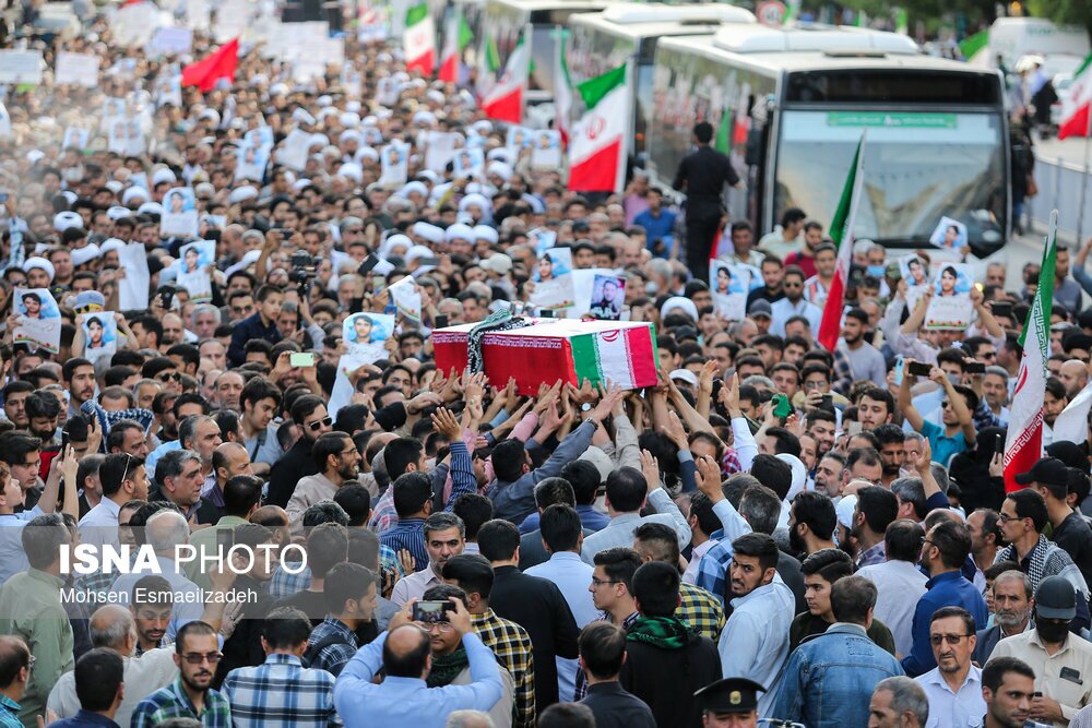 تصاویر: تشییع پیکر شهید «حمیدرضا الداغی» در مشهد