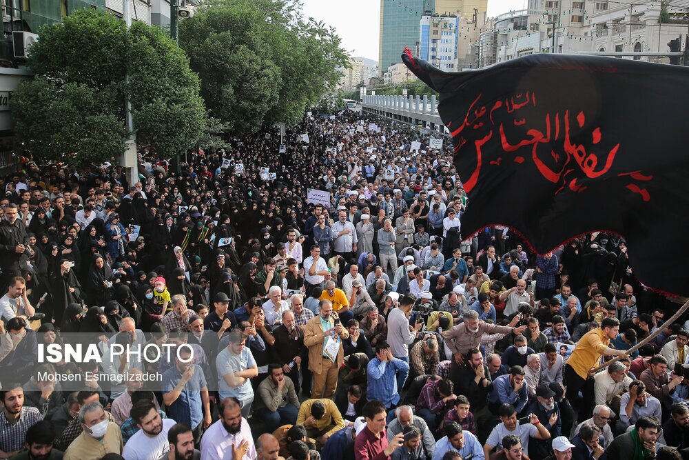 تصاویر: تشییع پیکر شهید «حمیدرضا الداغی» در مشهد