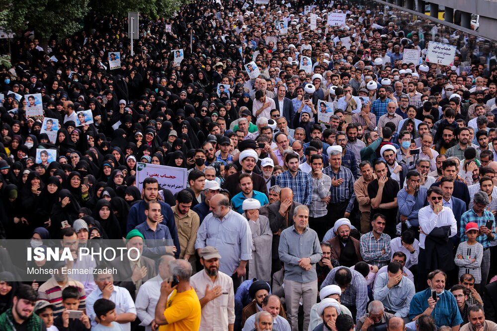تصاویر: تشییع پیکر شهید «حمیدرضا الداغی» در مشهد