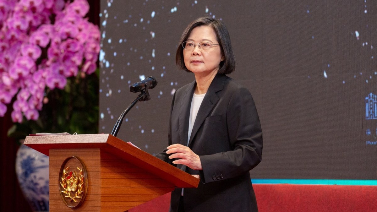رئیس‌جمهوری تایوان در بحبوحه تنش‌ها با چین: جنگ گزینه ما نیست