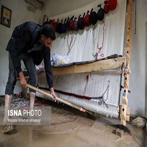 تصاویر: خسارت سیل به برخی روستا‌های شهرستان اهر