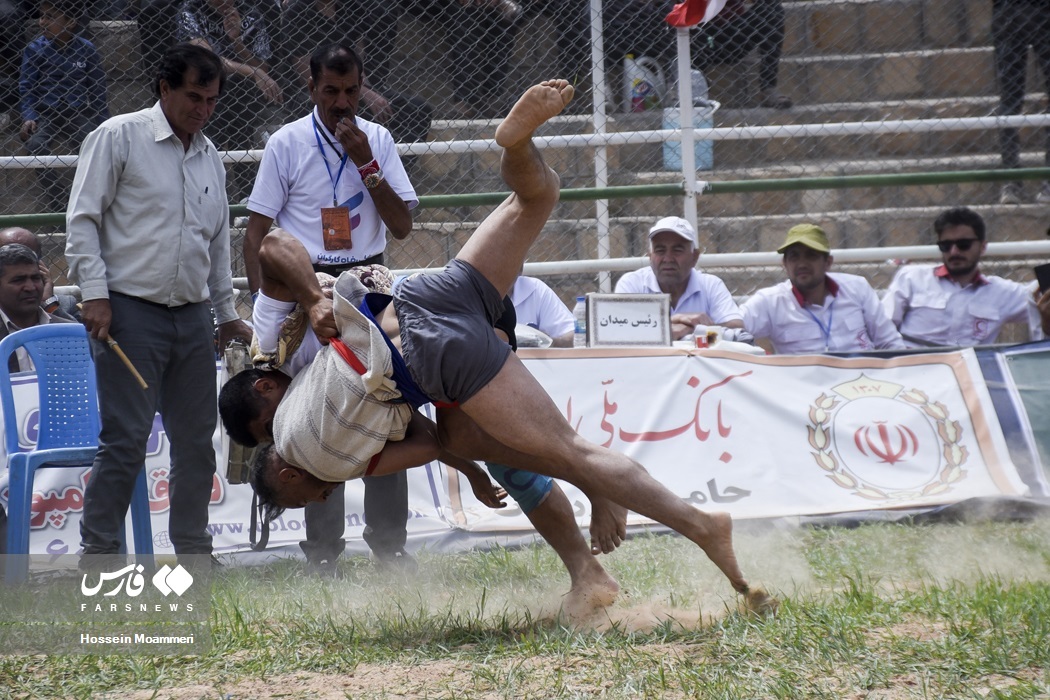 تصاویر: مسابقات «کشتی با چوخه» اسفراین