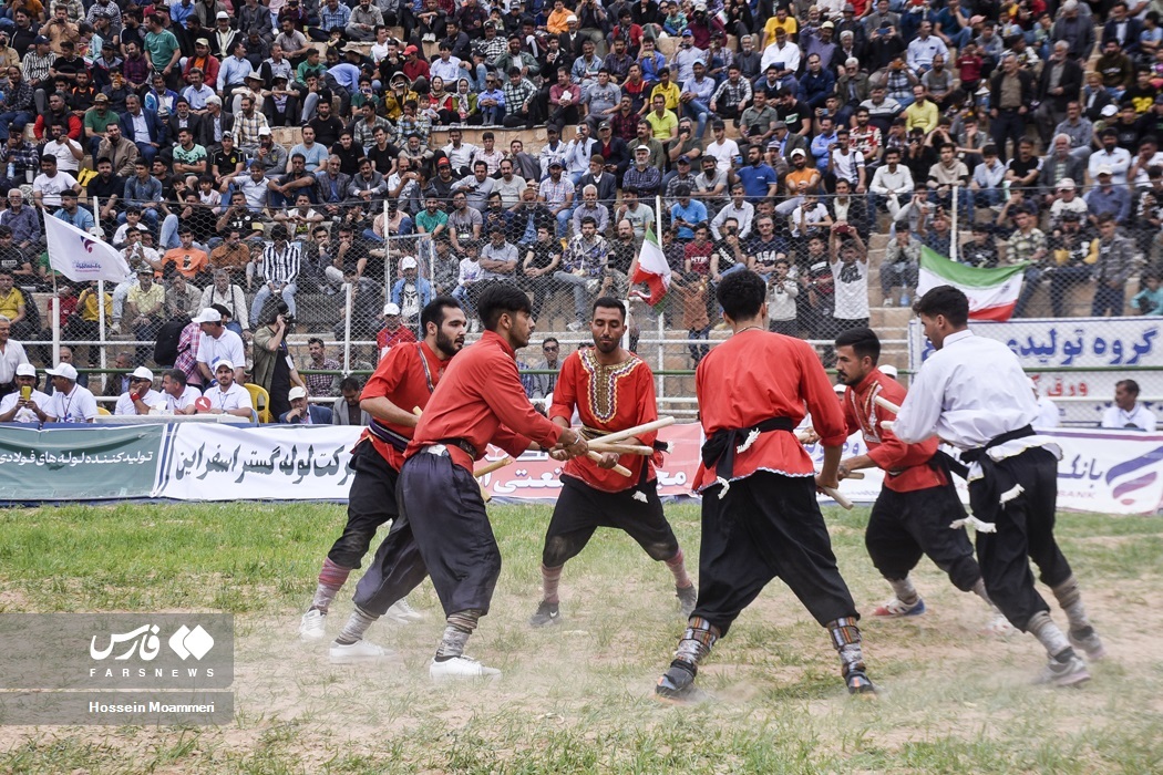 تصاویر: مسابقات «کشتی با چوخه» اسفراین