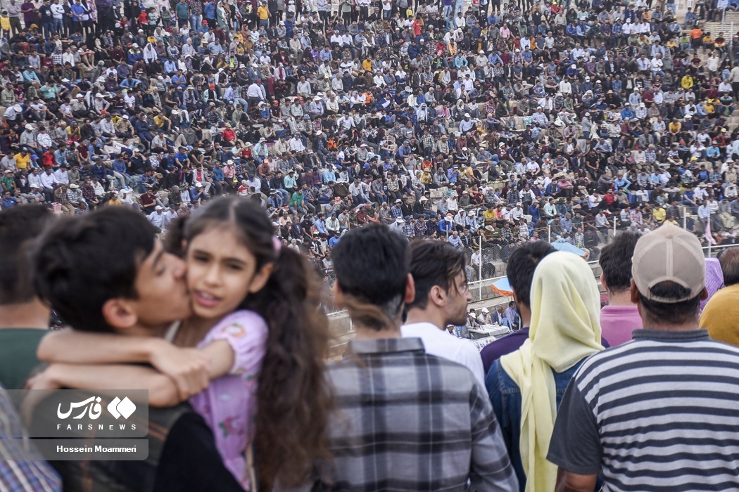 تصاویر: مسابقات «کشتی با چوخه» اسفراین