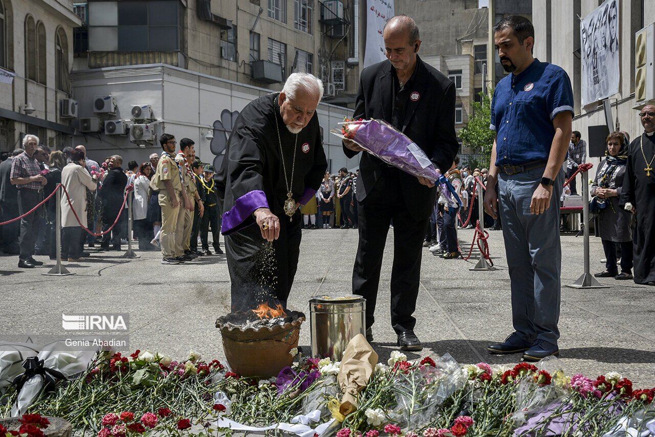 تصاویر: صد و هشتمین سالگرد واقعه نسل‌کشی ارامنه