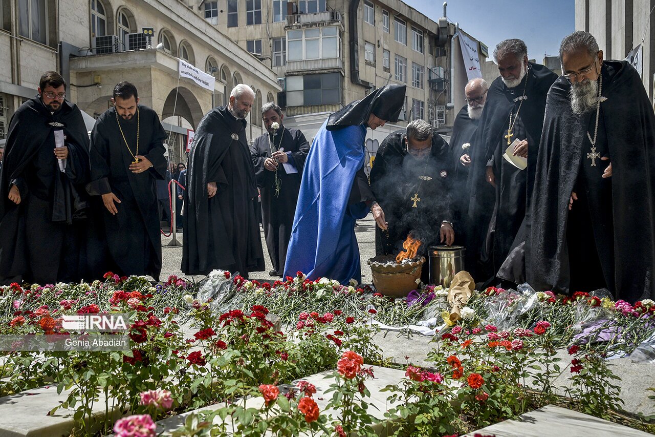 تصاویر: صد و هشتمین سالگرد واقعه نسل‌کشی ارامنه