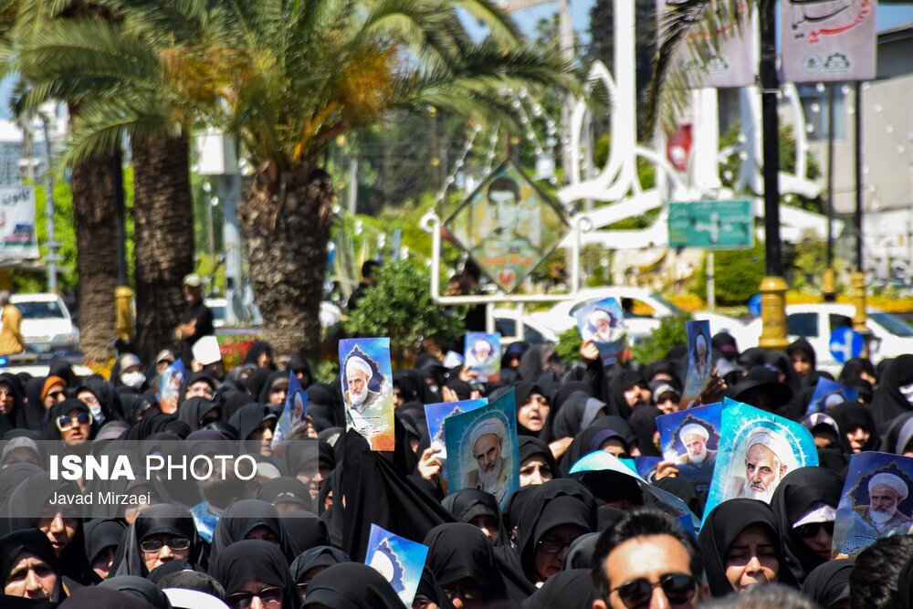 تصاویر: تشییع پیکر آیت الله سلیمانی