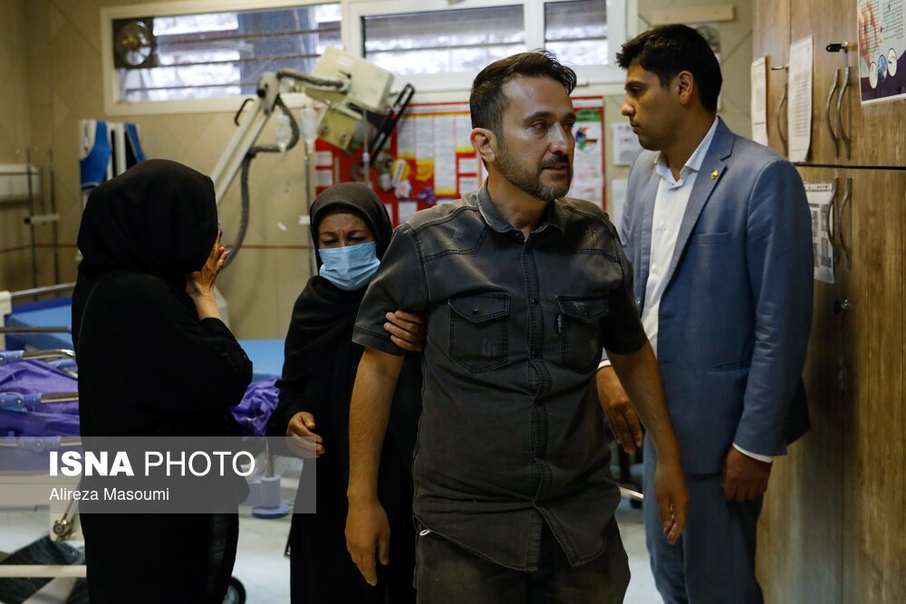 تصاویر: عمل اهدای عضو در بیمارستان مسیح دانشوری