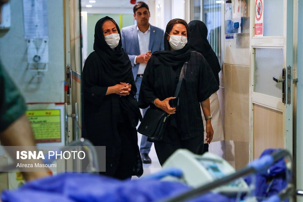 تصاویر: عمل اهدای عضو در بیمارستان مسیح دانشوری