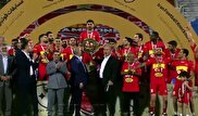 ویدیو /  لحظه بالا بردن کاپ قهرمانی جام حذفی توسط امید عالیشاه و جشن قهرمانی پرسپولیسی‌ها