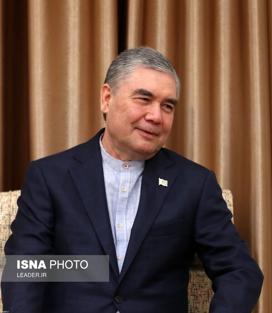تصاویر: دیدار رئیس شورای مصلحت خلق ترکمنستان با مقام معظم رهبری