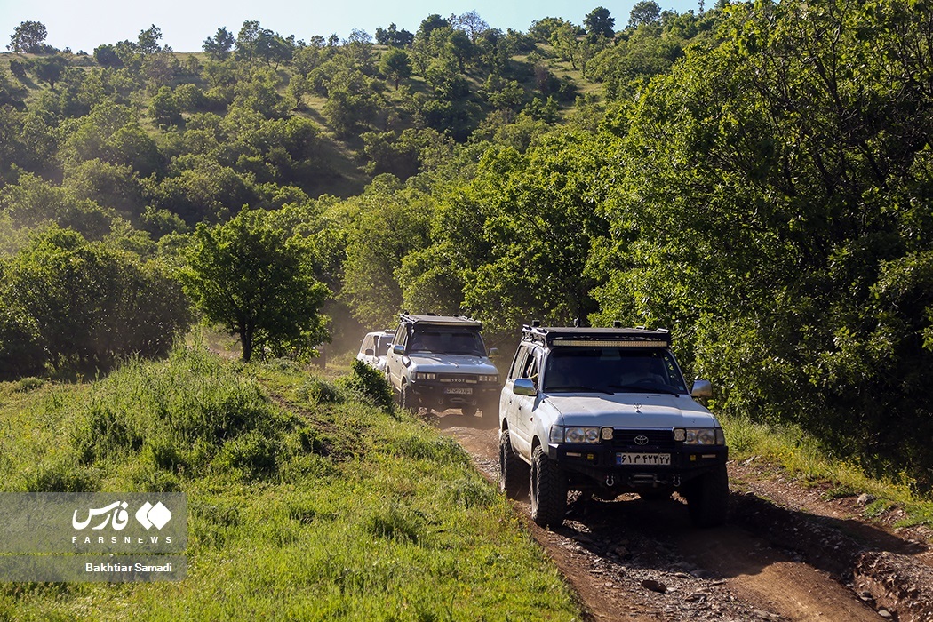 تصاویر: آفرودسواری بر فراز زریبار