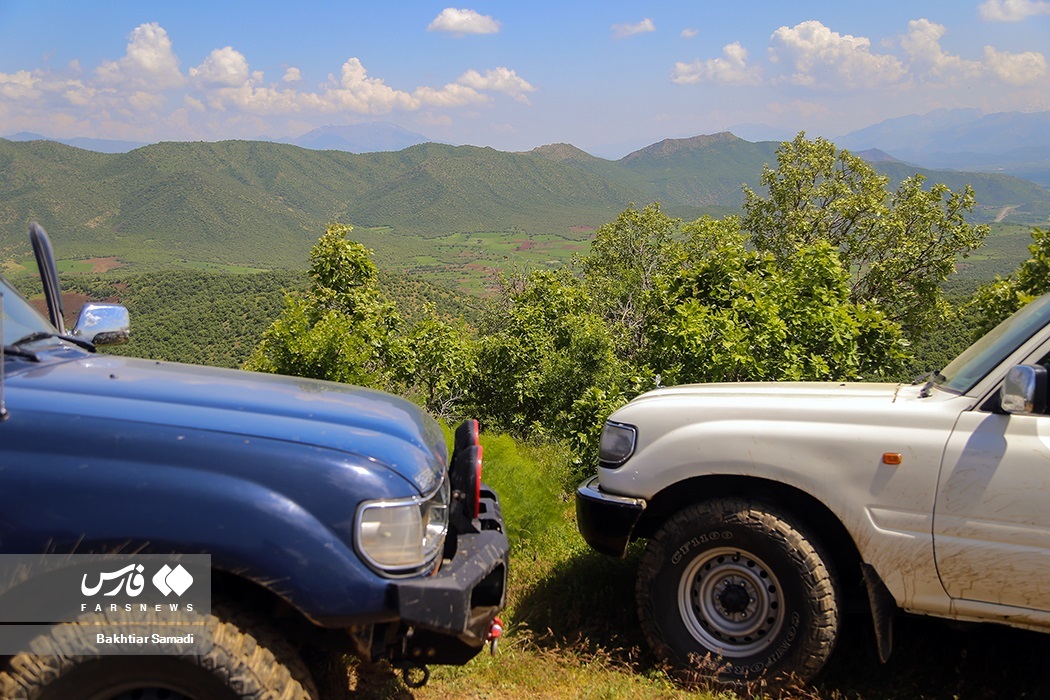 تصاویر: آفرودسواری بر فراز زریبار