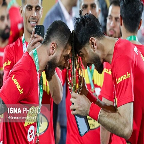 تصاویر: قهرمانی پرسپولیس در جام حذفی فوتبال ایران