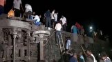 خروج قطار از ریل در هند ۵۰ کشته و ۳۰۰ زخمی برجای گذاشت