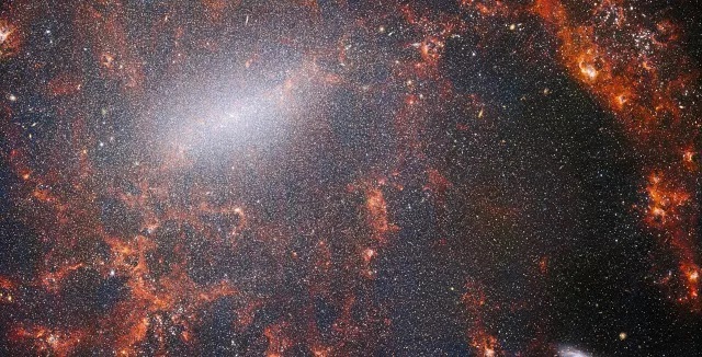 ثبت تصاویر خیره‌کننده از هزاران ستاره در فاصله ۱۷ میلیون سال نوری زمین توسط تلسکوپ جیمز وب