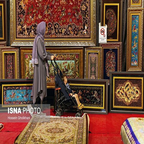 تصاویر: نمایشگاه تخصصی فرش دستباف و تابلو فرش قزوین
