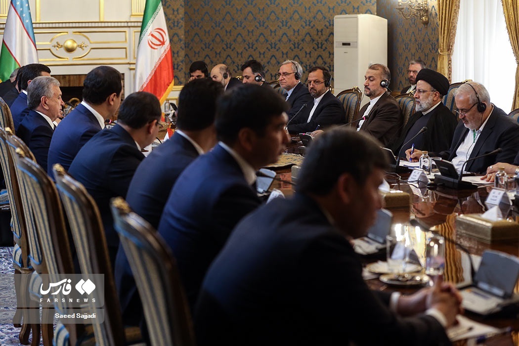 تصاویر: استقبال رسمی از رئیس جمهور ازبکستان