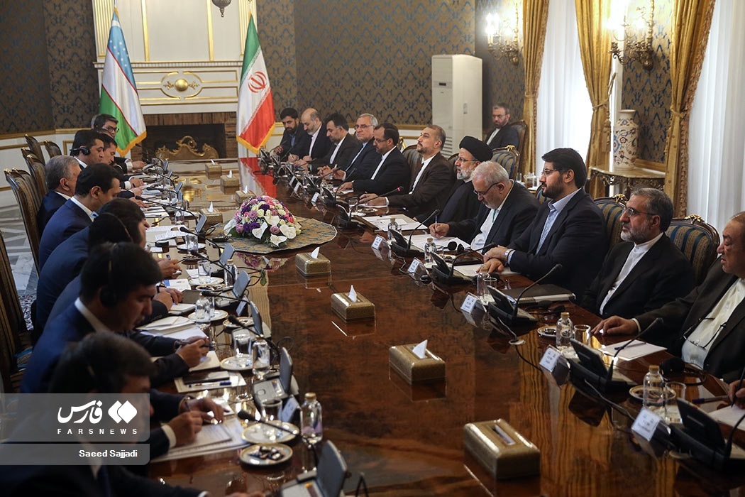 تصاویر: استقبال رسمی از رئیس جمهور ازبکستان