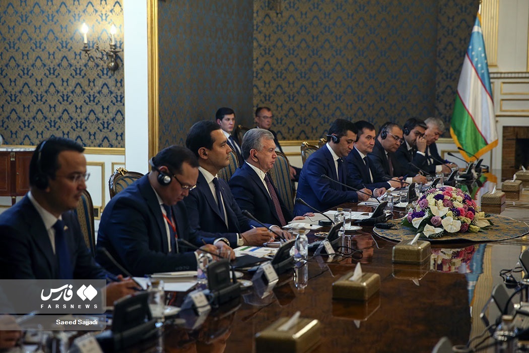 تصاویر: استقبال رسمی از رئیس جمهور ازبکستان