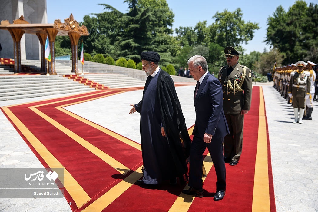تصاویر: استقبال رسمی از رئیس جمهور ازبکستان