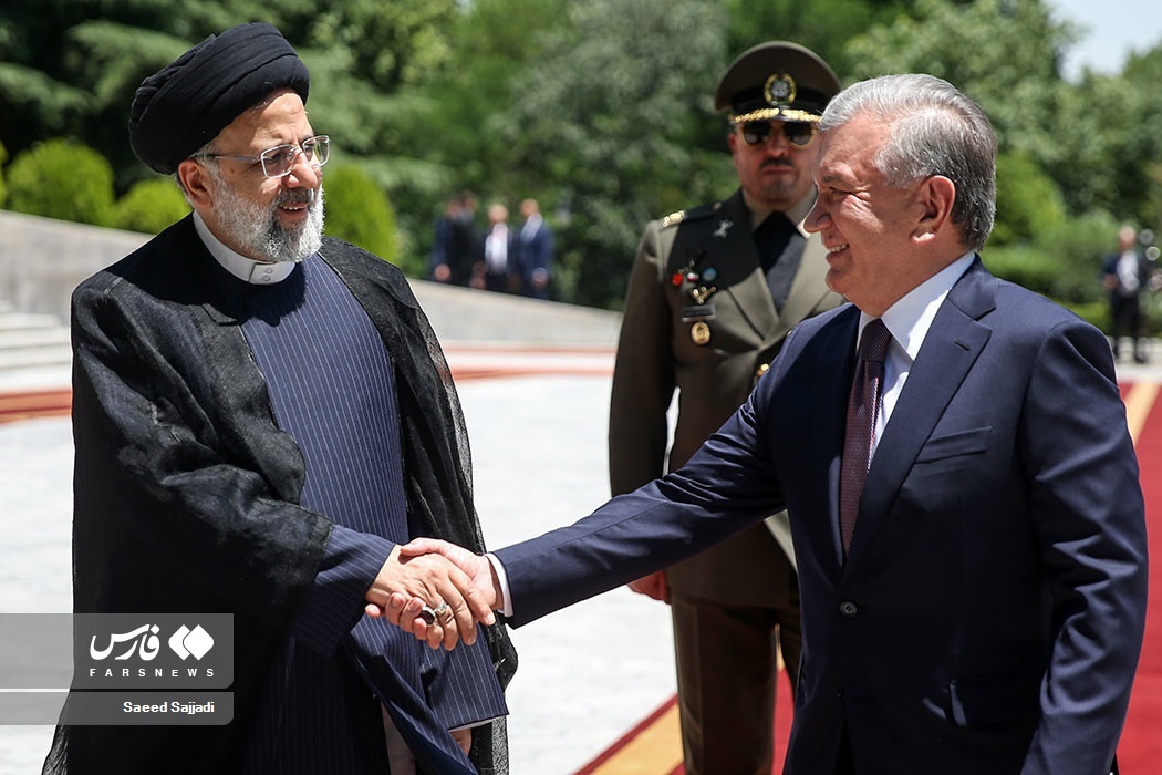تصاویر: استقبال رسمی از رئیس جمهور ازبکستان