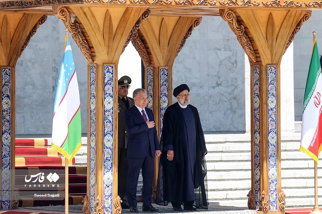 تصاویر: استقبال رسمی از رئیس جمهور ازبکستان