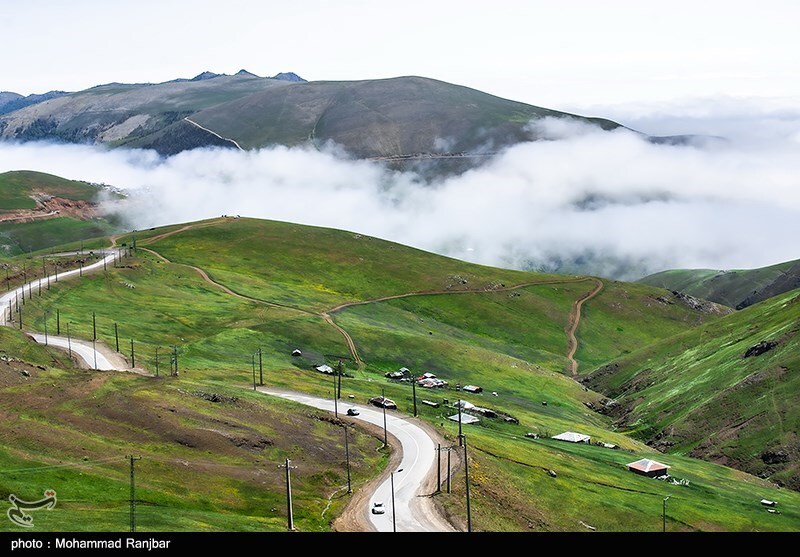 تصاویر: طبیعت زیبای جاده اسالم به خلخال