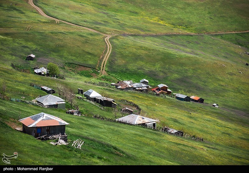 تصاویر: طبیعت زیبای جاده اسالم به خلخال