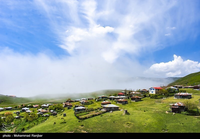 تصاویر: طبیعت زیبای جاده اسالم به خلخال