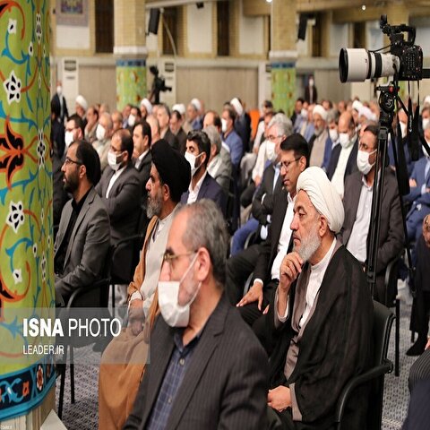 تصاویر: دیدار نمایندگان مجلس شورای اسلامی با مقام معظم رهبری