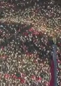 ویدیو / تجمع گسترده هواداران اردوغان در مقابل کاخ ریاست‌جمهوری ترکیه