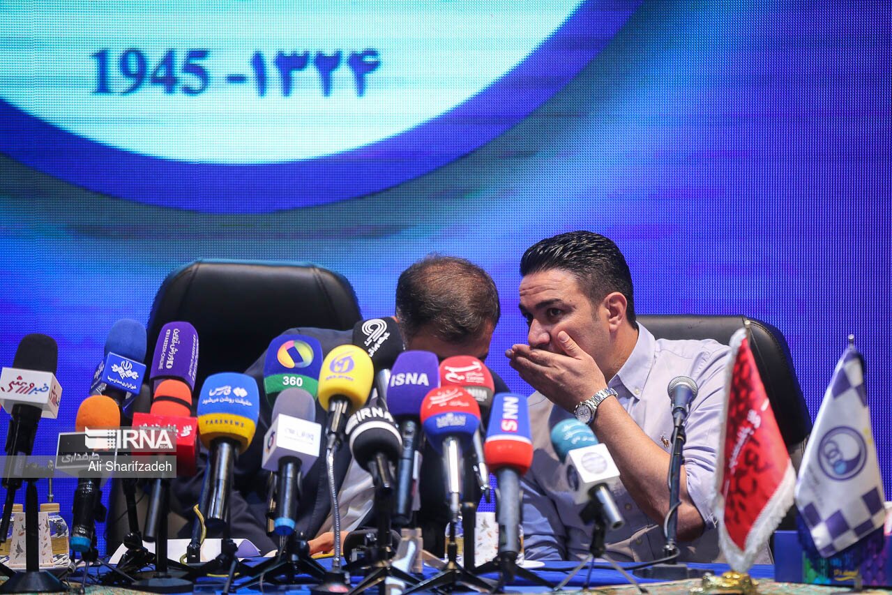 تصاویر: معارفه سرمربی جدید استقلال