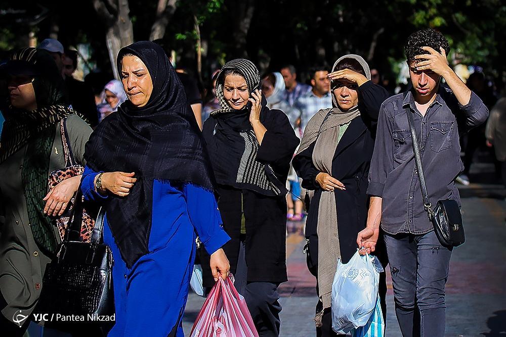 تصاویر: گرمای بی‌سابقه پایتخت