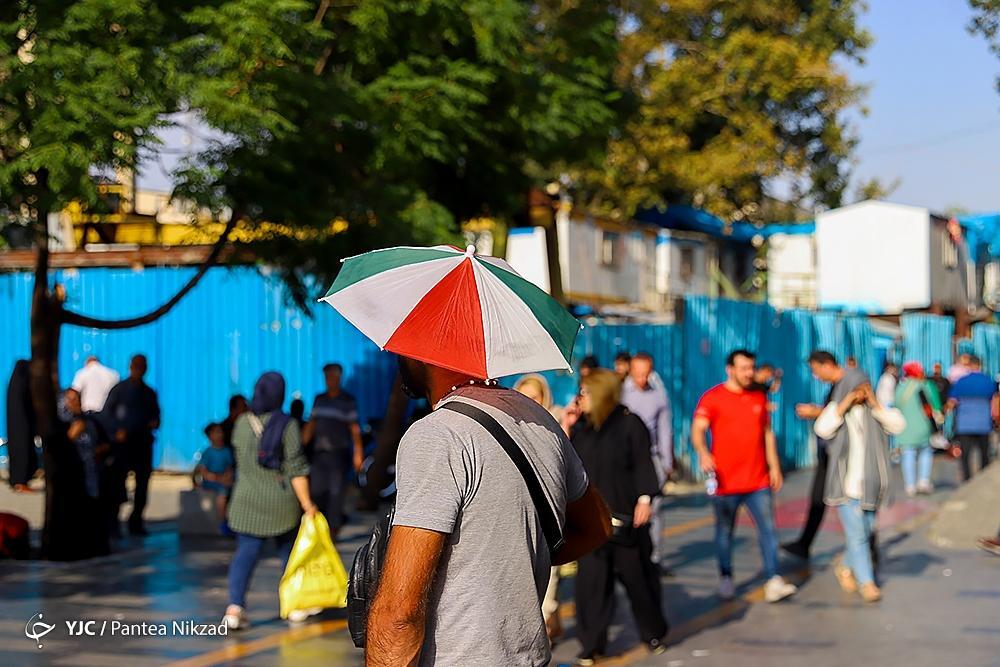 تصاویر: گرمای بی‌سابقه پایتخت