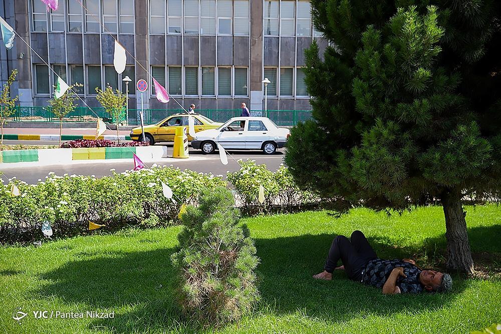 تصاویر: گرمای بی‌سابقه پایتخت