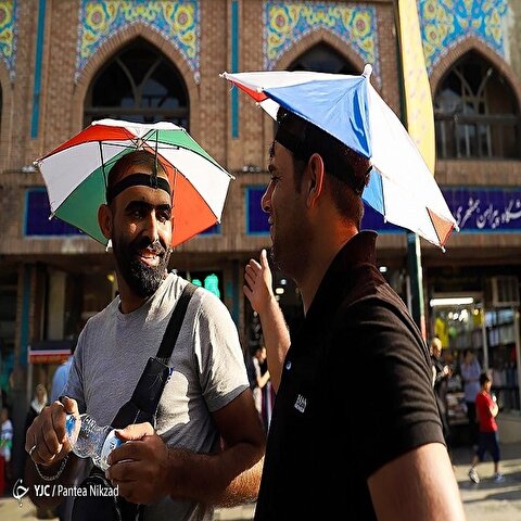تصاویر: گرمای بی‌سابقه پایتخت
