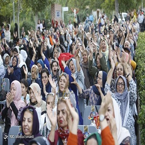 تصاویر: دور همی سالمندان