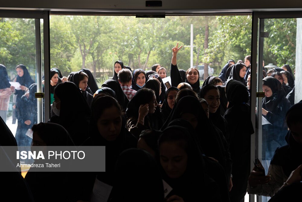 تصاویر: نوبت دوم کنکور سراسری ۱۴۰۲