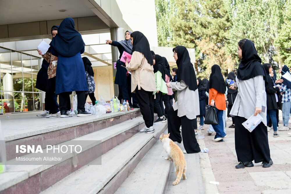 تصاویر: نوبت دوم کنکور سراسری ۱۴۰۲