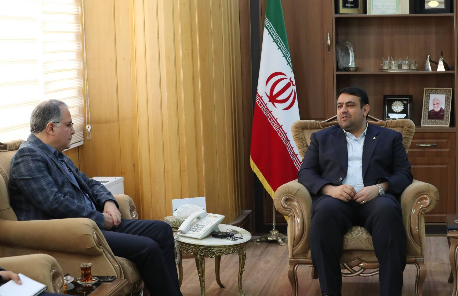 آمادگی کامل بانک ملی ایران برای مشارکت گسترده و همهجانبه در توسعه اقتصادی استان زنجان آمادگی کامل بانک ملی ایران برای مشارکت گسترده و همهجانبه در توسعه اقتصادی استان زنجان