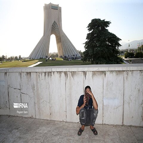 تصاویر: تهران؛ گرمترین روز سال